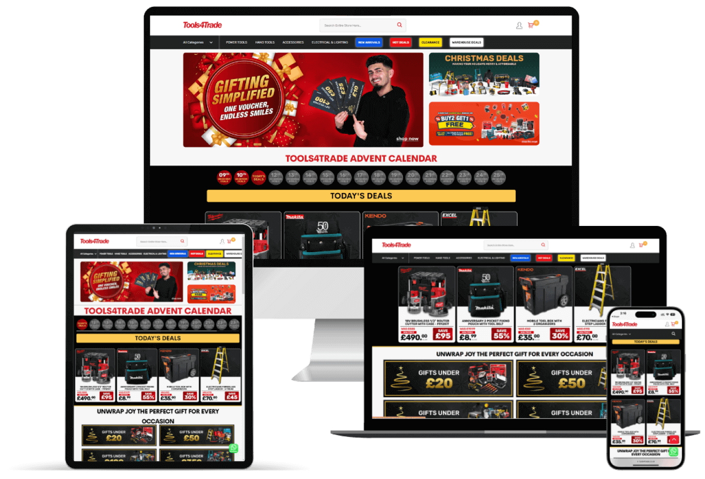 Tools4trade Shopify Theme Development Case Study - Tools4Trade