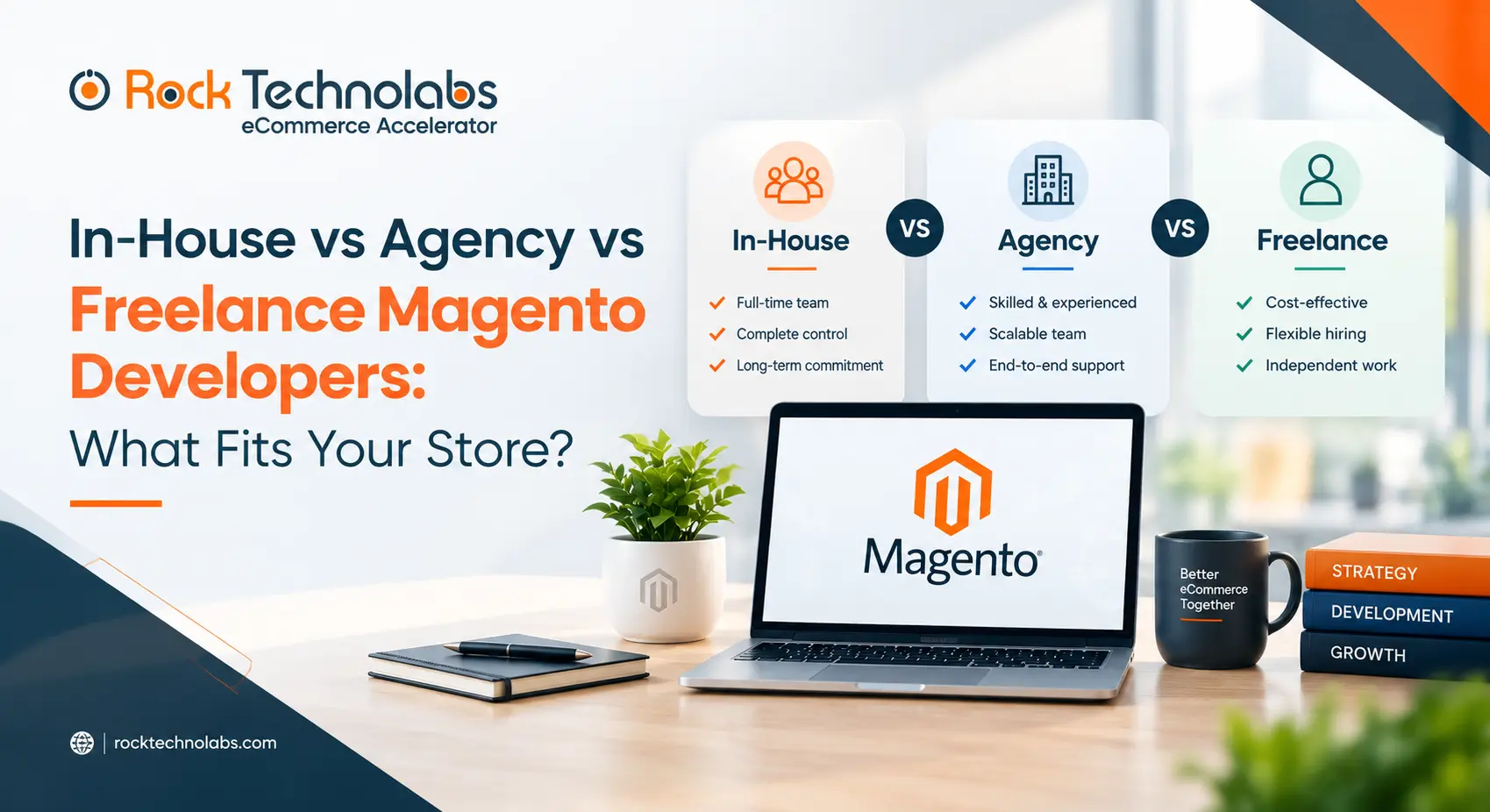 In-House vs Agency vs Freelance Magento Developers